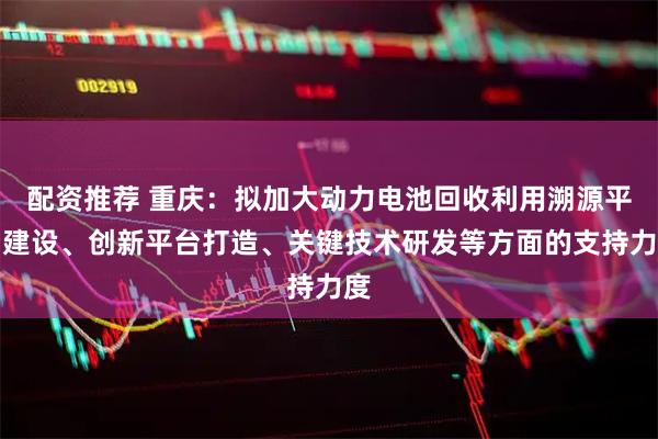 配资推荐 重庆：拟加大动力电池回收利用溯源平台建设、创新平台打造、关键技术研发等方面的支持力度